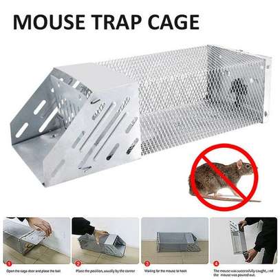 Rodent Mice Bait Cage Rat Mouse Trap Catcher Rodent image 1