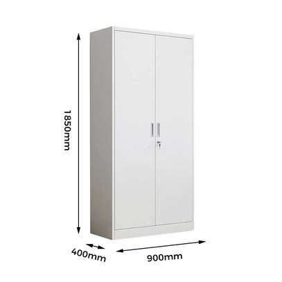 Steel Office Cabinet with Twin Vertical Doors image 6