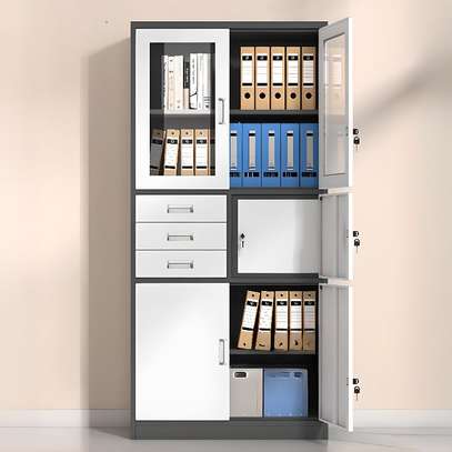 Office Cabinet: 2 Door Cabinet With Paper And Document Safe image 1