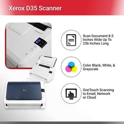 Xerox D35 USB Portable Scanner 45 ppm/90 ipm image 5