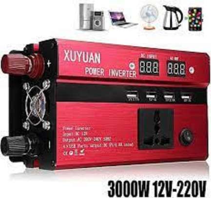 12v 3000w Inverter, 12v to 110v/220v Power Inverter image 1