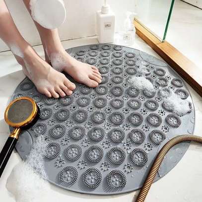 Round Anti-slip Bathroom Mat Antislip Non Slip Safety Mat image 7