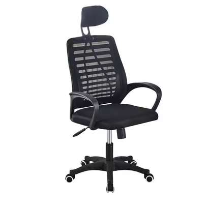 Executive Swivel Office Chair with Headrest image 3