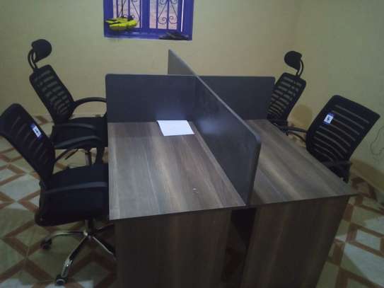 FOUR WAY OFFICE WORKING STATION image 12