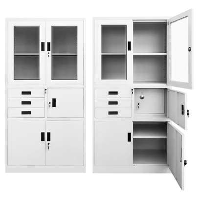 2-Door Office Cabinet with Secure  Safe image 7