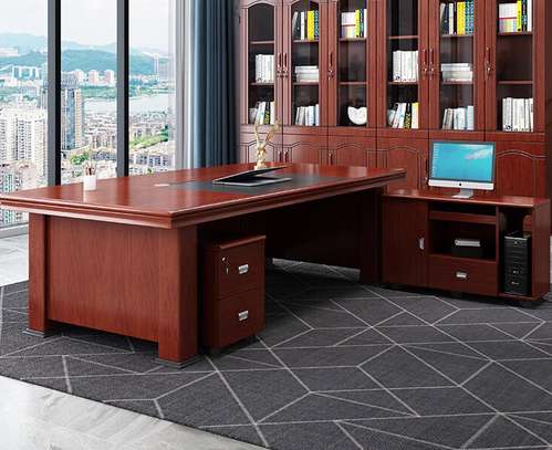 Office desk: 220cm Executive Office Desk image 5