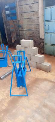 concrete interlocking block machine image 3