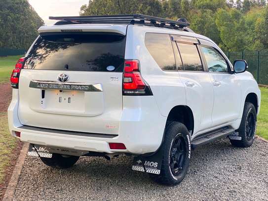Toyota Land cruiser prodo TXL white color fully loaded image 10