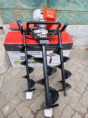 4 Stroke  Earth auger machines image 3