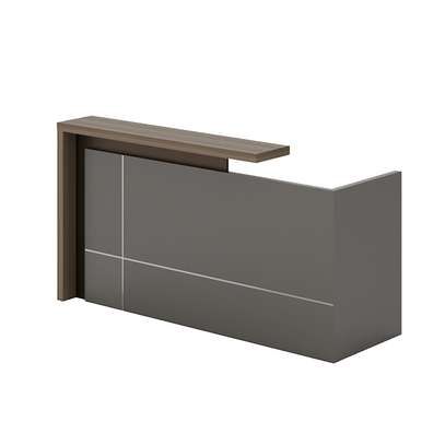Reception Desk; Modern 1.8M Office Reception Desk image 2