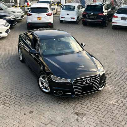 Audi A6 black S-line 2017 image 3