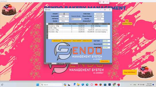 PENDO BAKERY MANAGEMENT SYSTEM | 2024 image 5