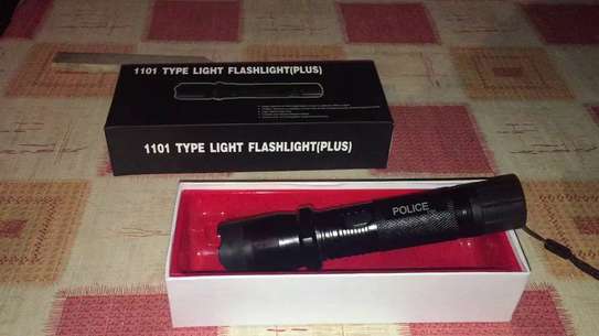Rechargeable LED Flashlight with Case image 1