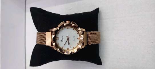 Rose Gold Rema Quartz watch image 2