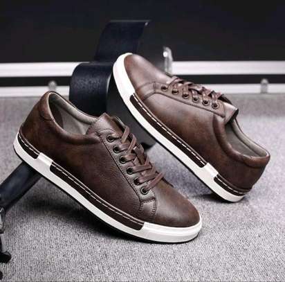 Men leather Casual shoes. Casuals image 1