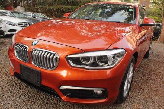 BMW 118I 1.5L 2016 LEATHER SUNSET ORANGE 33,000 KMS image 1
