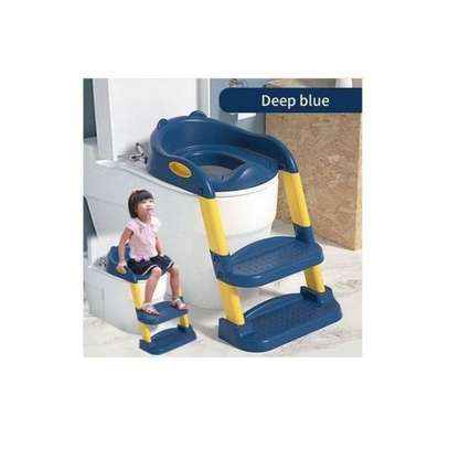 Kids Seat Toilet Trainer* (Has a Soft Cushion) image 1