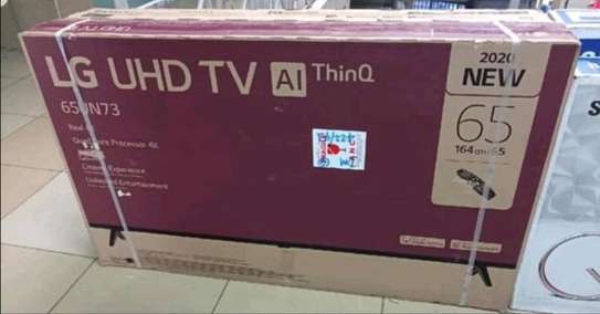 65 LG smart UHD 4K Television +Free TV Guard image 1