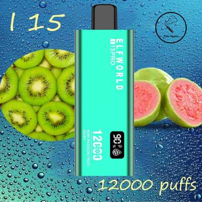 ELFWORLD I15 PRO 12000 Puffs Vape – Kiwi Passion Fruit Guava image 1
