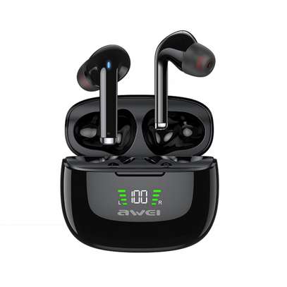 AWEI TA8 BLUETOOTH 5.2 ANC ACTIVE NOISE REDUCTION WIRELESS BLUETOOTH EARPHONE image 1