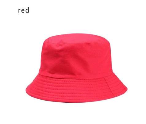 Red quality bucket hats image 1