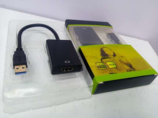 USB To HDMI Adapter USB 3.0/2.0 To HDMI 1080P Cable Converte image 1