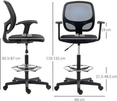 Office Chair: Swivel Secretary Office Chair image 2