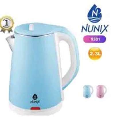 Generic

Nunix 9301 Electric Kettle 2.3l Water Heater image 1