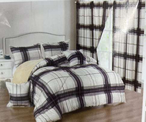 #Woolen Duvets with Curtains image 2