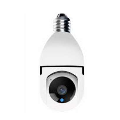 PTZ Wireless Security Surveillance Bulb Camera image 1