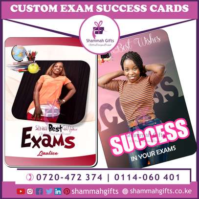 CUSTOM-MADE EXAM SUCCESS CARDS image 3