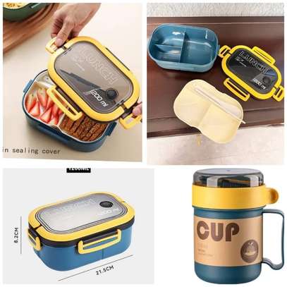 3  IN 1NEW SET  LUNCH CONTAINER LUNCH BOX image 1