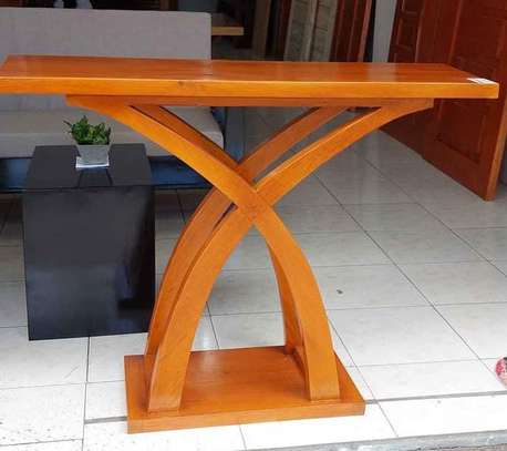 Modern luxury Mahogany console tables image 4