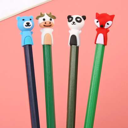 Kids Writing Pencil Holder Rubber Children Pen Grip Set image 3
