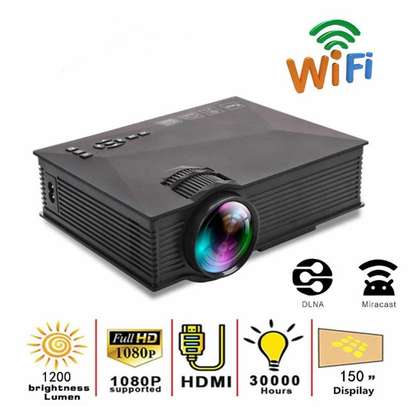 Portable wifi enabled projector image 1