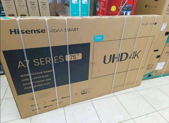 75 Hisense Smart UHD A7 Series - Super sale image 1
