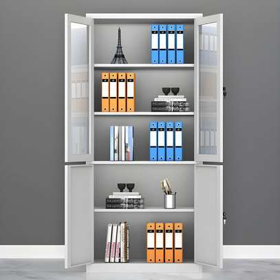 2-Door Metal Storage Office Cabinet image 5