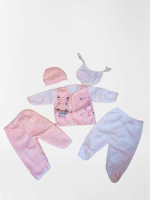 Lucky Star 5 Pieces Unisex Baby Clothing Sets image 8