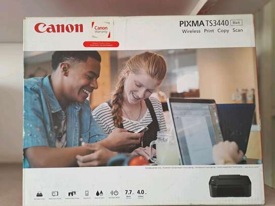 Canon Pixma TS3440 All in One Wireless Printer. image 1