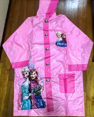 Cartoon Themed Raincoat with extendable bag space image 2