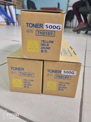 Quality affordable TN 216 yellow toner image 1