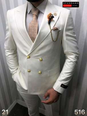 Cream Designer Suits image 1