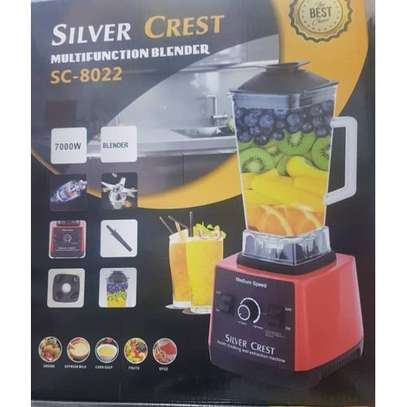 silver crest Heavy Duty 2.5LT Pro Blender +Grinder Jar 7000W image 3