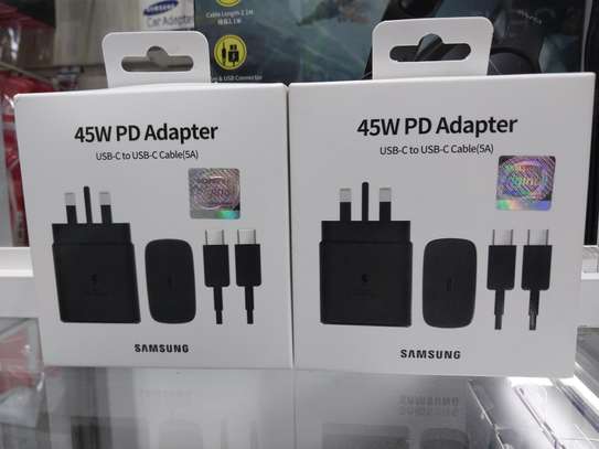 Samsung 45W USB-C Fast Charging Adapter (USB-C To USB-C Cabl image 2
