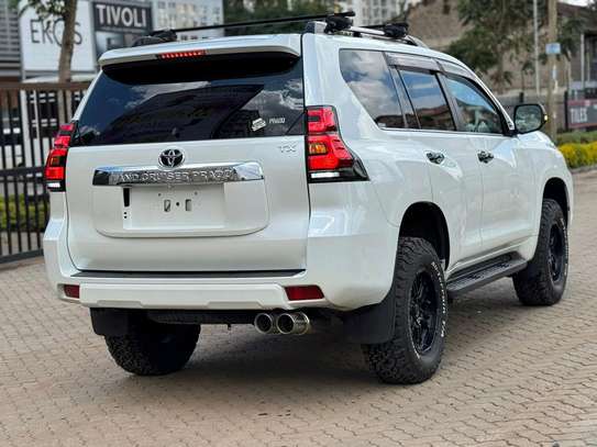 Toyota Land cruiser prado TX white 2017 image 8