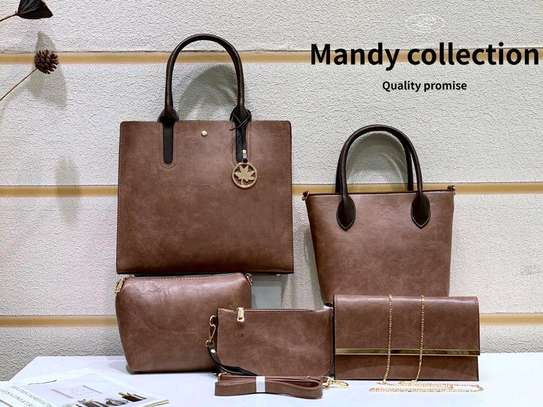 5 in 1 high quality mandy collection handbags image 1