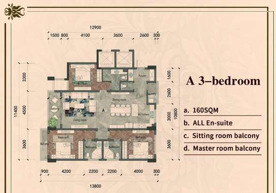 2 Bed Apartment with En Suite at Riara Lavington image 8
