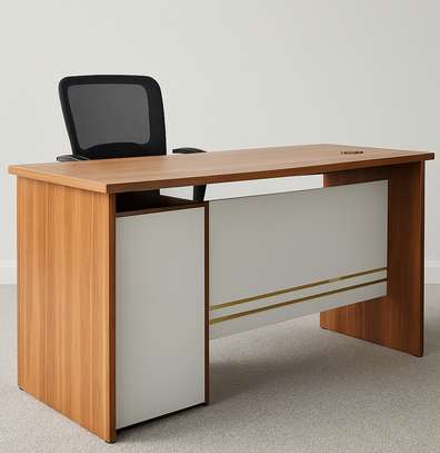 Office Desk: 1200mm Modern Desk with Storage image 2