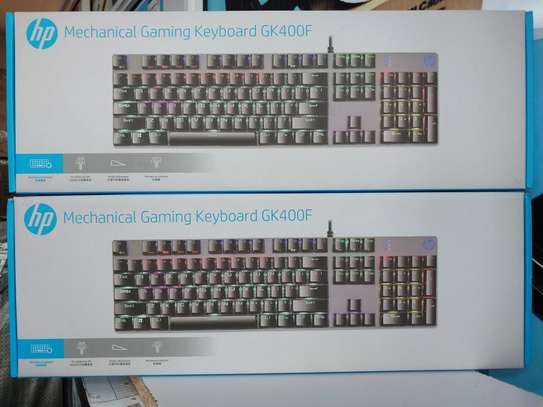 Mechanical Keyboard With RGB Backlit HP GK400F Mechanical image 1
