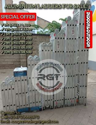 ALUMINIUM AND FIBREGLASS LADDERS FOR SALE image 1